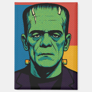 Pop Art Frankenstein Frigo Magnet