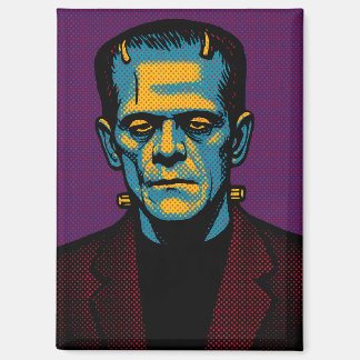 Pop Art Frankenstein Magnet