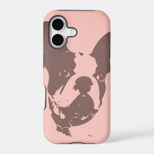 POP ART FRENCH BULLDOG IN PINK iPhone11 CASE