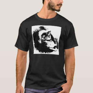 Pop Art Funny Chimpanzee T-Shirt