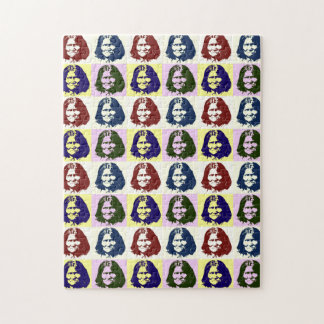Pop Art Geronimo Indian Legendary Chief Jigsaw Puzzle