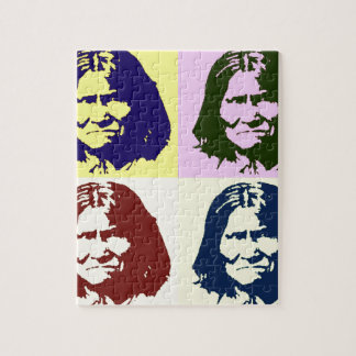 Pop Art Geronimo Jigsaw Puzzle
