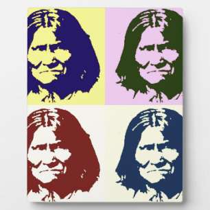 Pop Art Geronimo Plaque