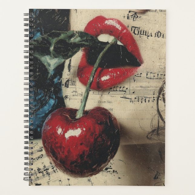 Pop Art Girl Planner (Front)