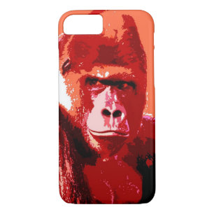 Pop Art Gorilla iPhone 7 Coque