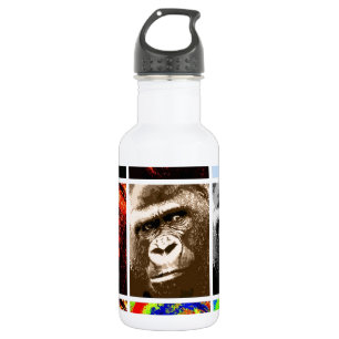 Pop Art Gorillas 532 Ml Water Bottle