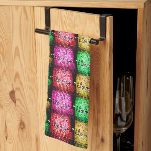 Pop Art Graffiti Love Wall Kitchen Towel
