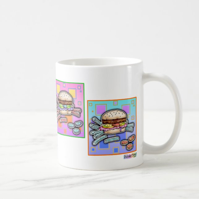 Pop Art HAMBURGER MUG (Right)