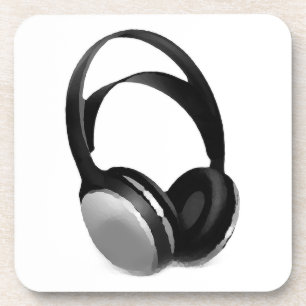 Pop Art Headphone Coaster