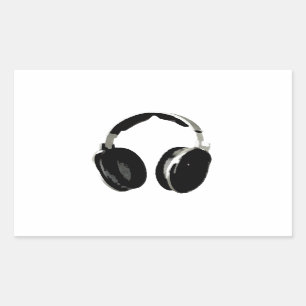 Pop Art Headphone Sticker