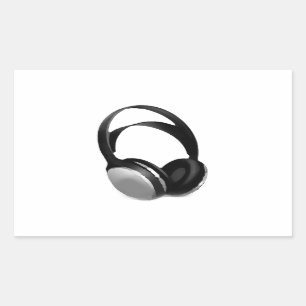 Pop Art Headphone Sticker