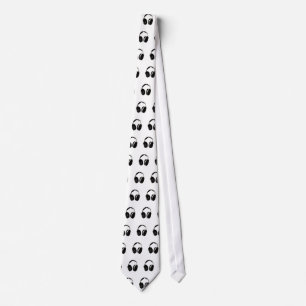 Pop Art Headphone Tie