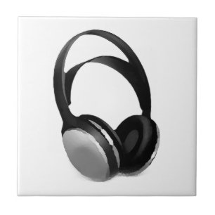Pop Art Headphone Tile