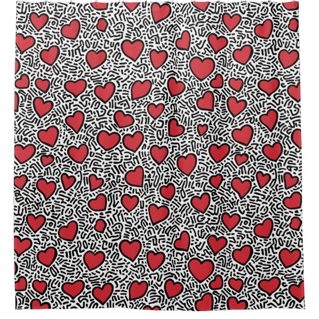 Pop Art Heart Pattern (Front)