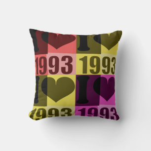 Pop Art - I love 1993 - Pillow