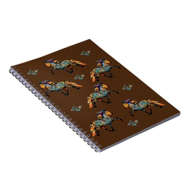 Pop Art Icelandic Horse Notebook (Right Side)