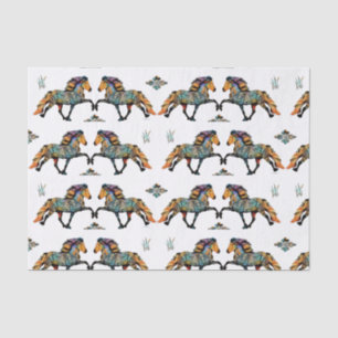 Pop Art Icelandic Horse  Tissue Paper