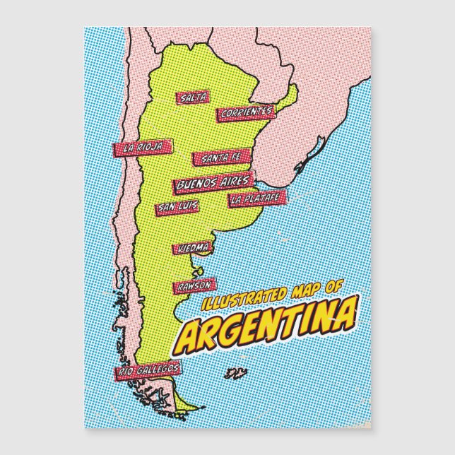 Pop Art Illustrated Argentina  (Front)