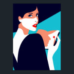 Pop Art Inspired Fashion Woman 8 Poster<br><div class="desc">Pop Art Inspired Fashion Woman</div>