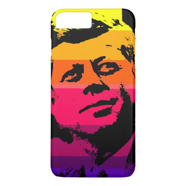 Pop Art Jack JFK John F. Kennedy Case-Mate iPhone Case (Back)