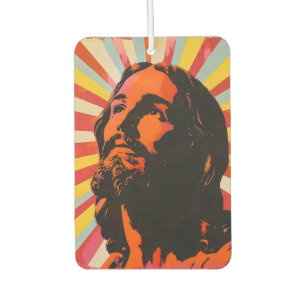 Pop Art Jesus Christ Air Freshener