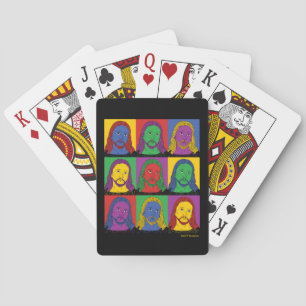 Pop Art Jesus Playing Cards