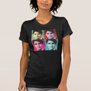 Pop Art Justin Trudeau - Full Size -.png T-Shirt