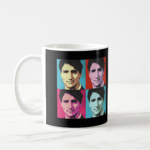 Pop Art Justin Trudeau -.png Coffee Mug
