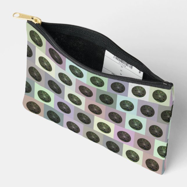 Pop Art Lawn Bowls, Accessory Pouch (Open)