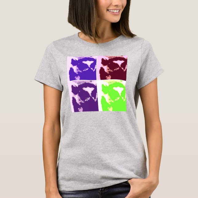 Pop Art Lemur T-Shirt (Front)