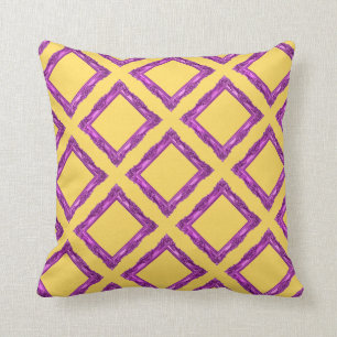 Pop Art Magenta Pillow! Throw Pillow