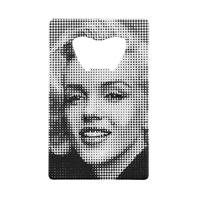 Pop Art Marilyn 2 Wallet Bottle Opener (Front)