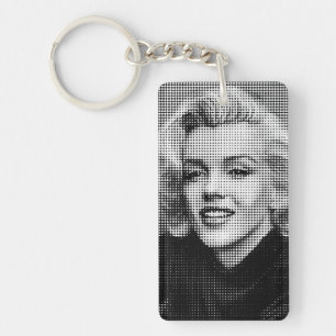 Pop Art Marilyn Keychain