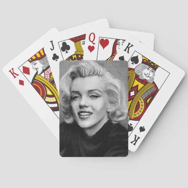 Pop Art Marilyn Playing Cards (Back)