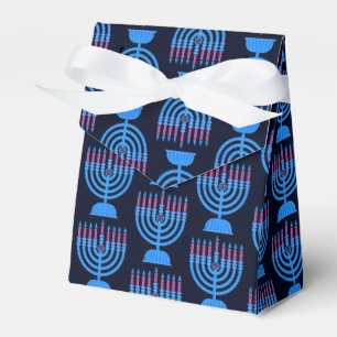 Pop Art Menorah Favor Box