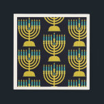 Pop Art Menorah Napkins<br><div class="desc">Pop Art Menorah</div>