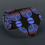 Pop Art Menorah Tie<br><div class="desc">Pop Art Menorah</div>