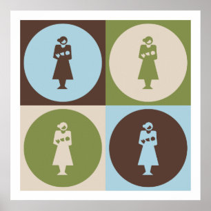 Pop Art Midwifery Poster