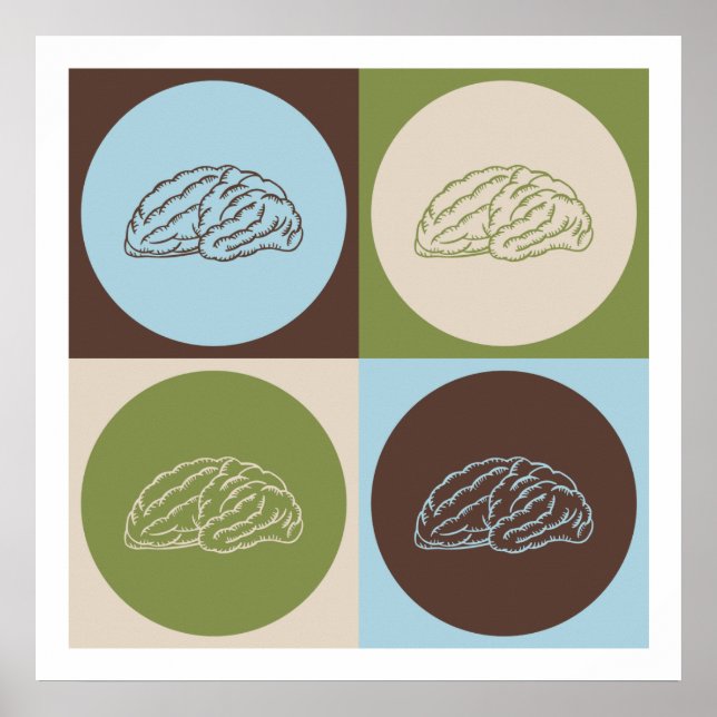 Pop Art Neurology Poster (Front)