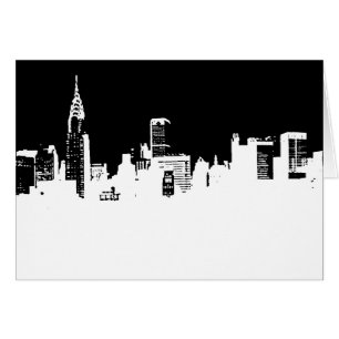 Pop Art New York City Greeting Card