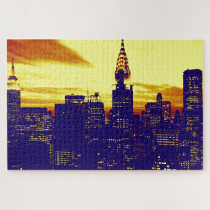 Pop Art New York Jigsaw Puzzle