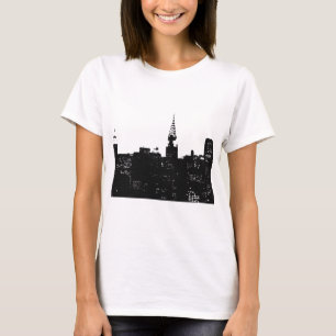 Pop Art New York Silhouette T-Shirt