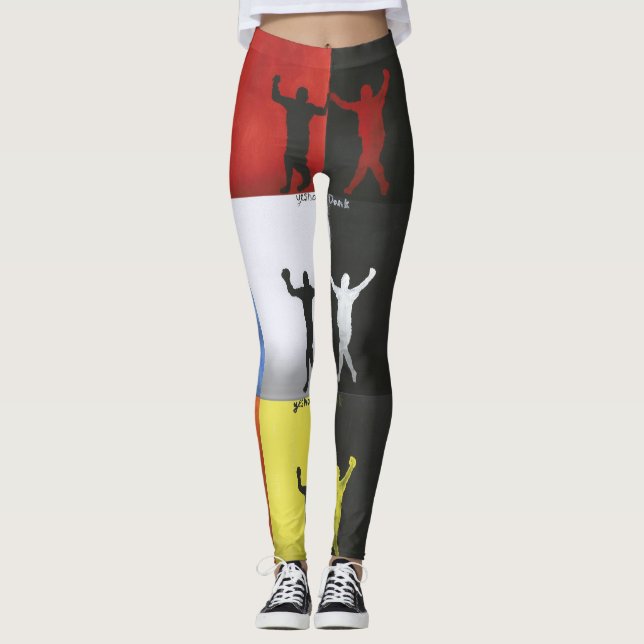 Pop art no.1 by Yeshaya Dank -  Leggings (Front)