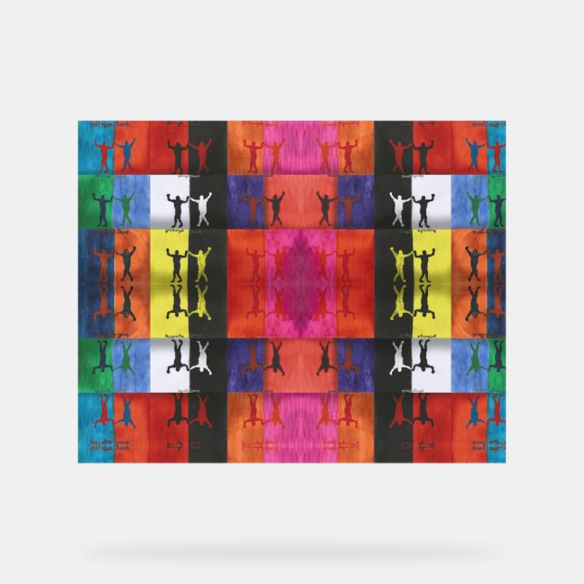 Pop art no.1 by Yeshaya Dank - unity & harmony (Recto)