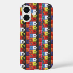Pop art no.1 by Yeshaya Dank - unity & harmony iPhone 16 Case