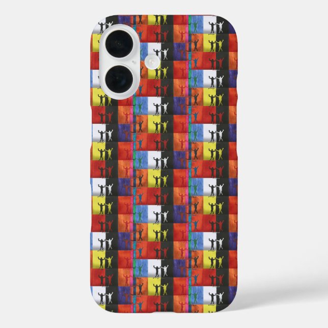 Pop art no.1 by Yeshaya Dank - unity & harmony Case-Mate iPhone Case (Back)