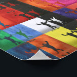 Pop art no.1 by Yeshaya Dank - unity & harmony Poster<br><div class="desc">People stand united together. Joined together by freedom; the freedom to just be, to just dance, to just enjoy life, with whoever, wherever, whenever! All the colours, and shades of the rainbow; represent all people, from all walks of life. Showing how we can all join together in peace and dance;...</div>