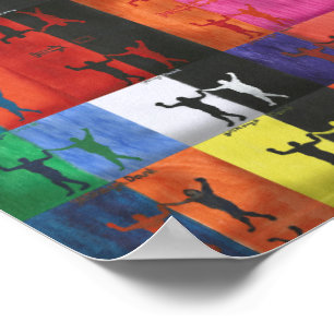 Pop art no.1 by Yeshaya Dank - unity & harmony Poster