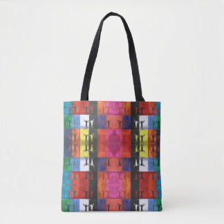 Pop art no.1 by Yeshaya Dank - unity & harmony Tote Bag