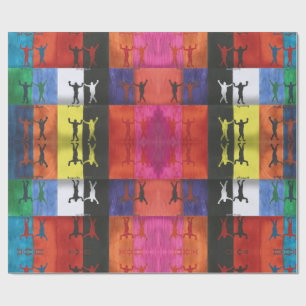 Pop art no.1 by Yeshaya Dank - unity & harmony Wrapping Paper
